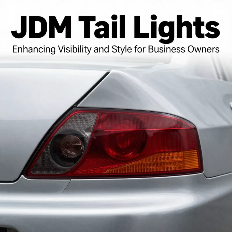 Aftermarket Evo tail lights provide customization options to enhance the vehicle’s aesthetic appeal.