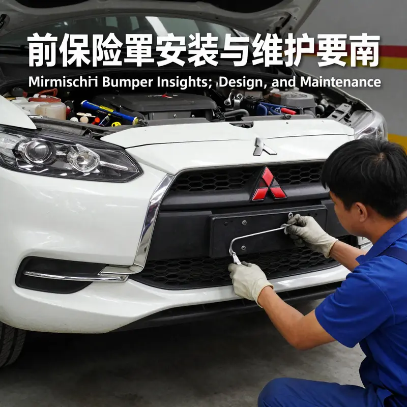 Comparison of various bumper materials for Mitsubishi Lancer highlighting their performance attributes.