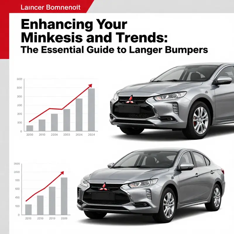 Different models of Lancer bumpers reflecting compatibility and design diversity.