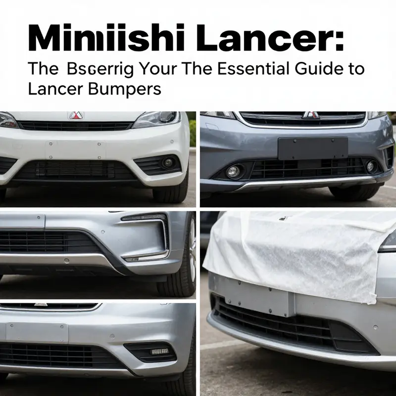 Different models of Lancer bumpers reflecting compatibility and design diversity.