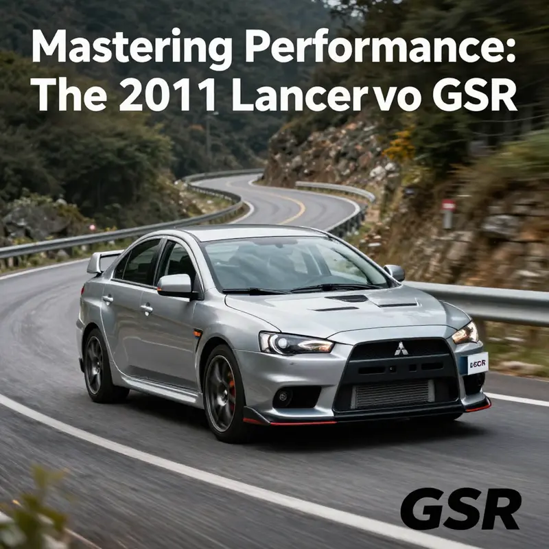 The 2.0-liter turbocharged engine drives the unmatched performance of the 2013 Lancer Evo GSR.