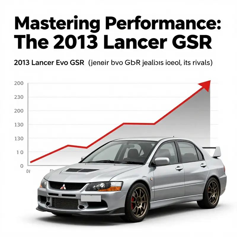The 2.0-liter turbocharged engine drives the unmatched performance of the 2013 Lancer Evo GSR.