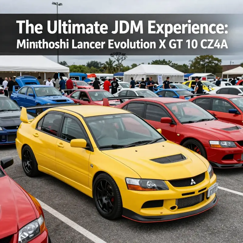 The Mitsubishi Evolution X GT 10 CZ4A on a winding road, exemplifying its design and specification highlights.