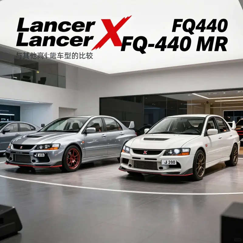 The heart of the Lancer Evolution X FQ-440 MR: a powerful and meticulously tuned turbocharged engine.