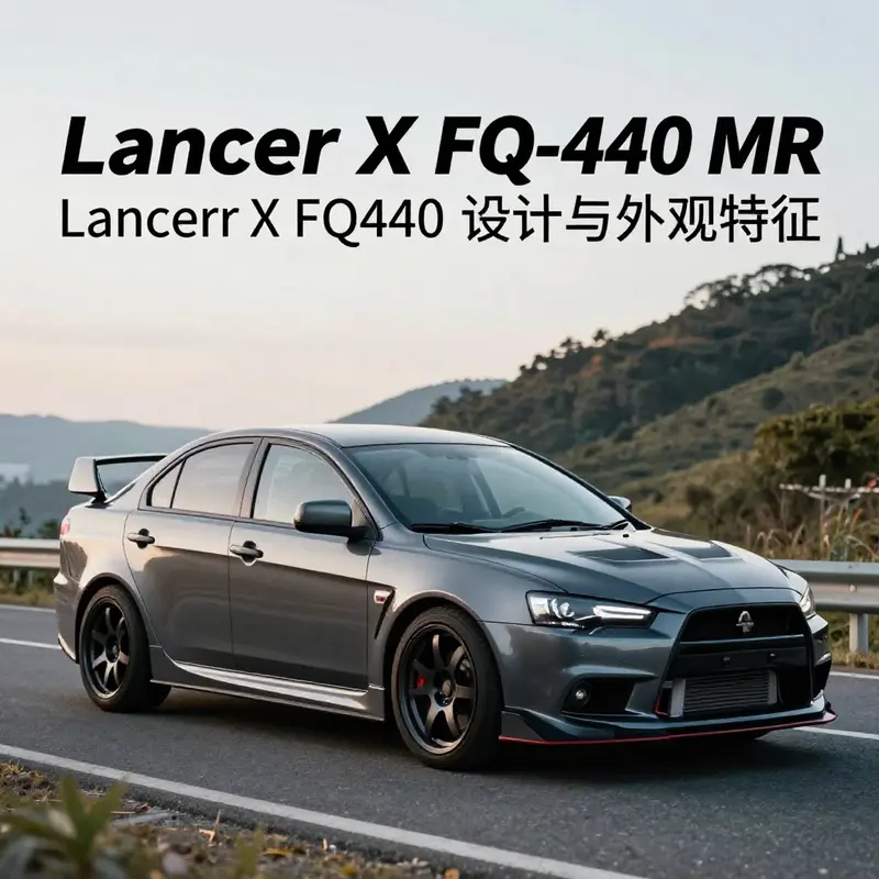 The heart of the Lancer Evolution X FQ-440 MR: a powerful and meticulously tuned turbocharged engine.
