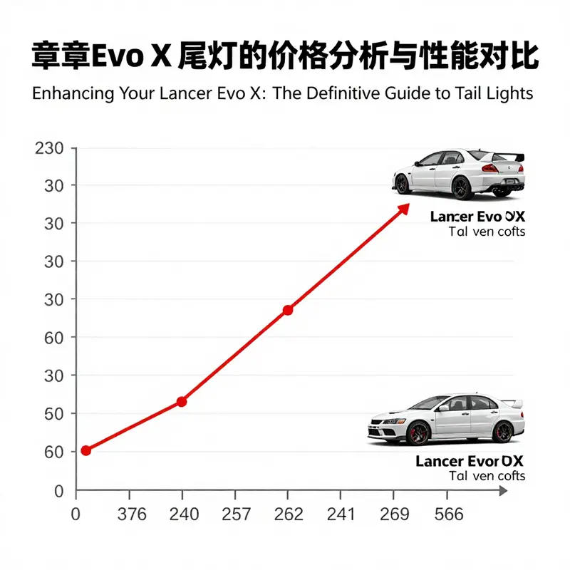 Comparison of LED and RGB tail light options for Lancer Evo X.