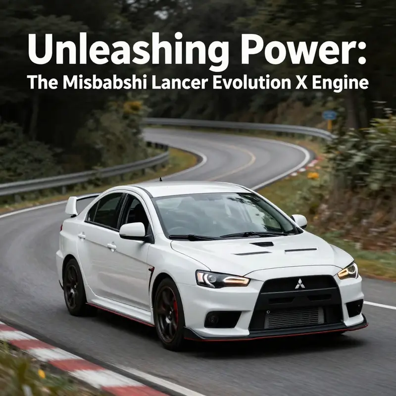 Detailed specifications of the 4B11T engine highlight its engineering excellence.