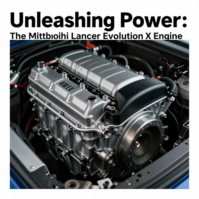 Detailed specifications of the 4B11T engine highlight its engineering excellence.