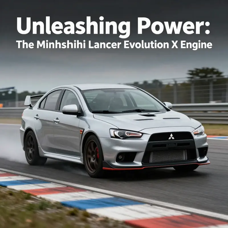 Detailed specifications of the 4B11T engine highlight its engineering excellence.