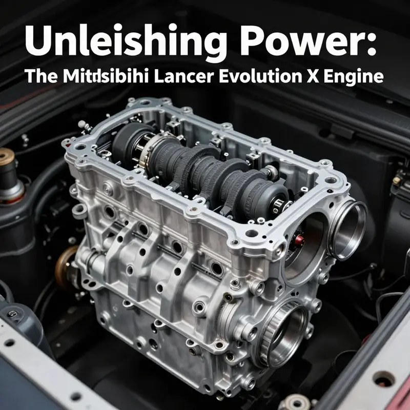 Detailed specifications of the 4B11T engine highlight its engineering excellence.