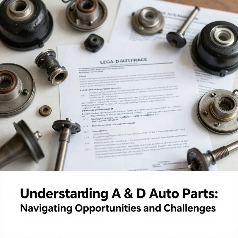 Legal documentation reflecting the operational statuses of A & D Auto Parts companies.