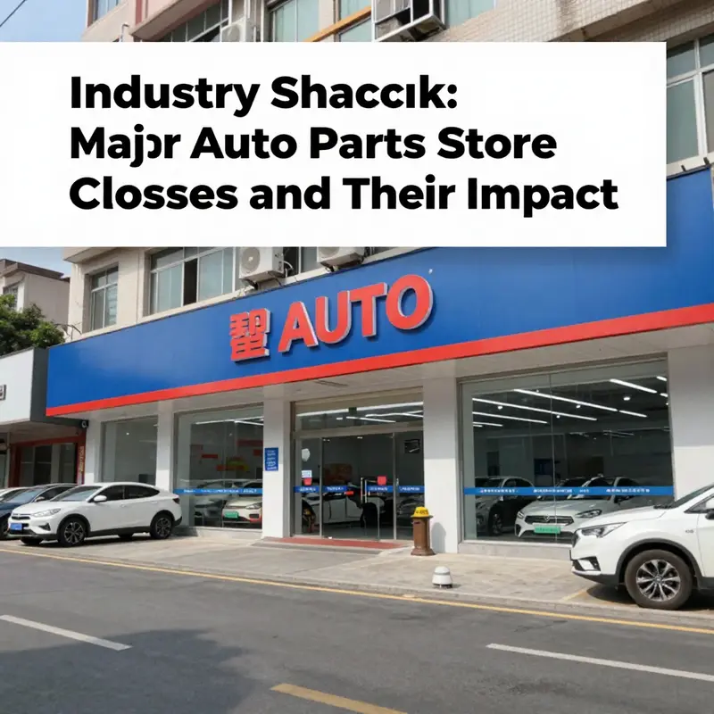 The Advance Auto Parts store, a leading retailer in the auto parts industry, facing significant closures.