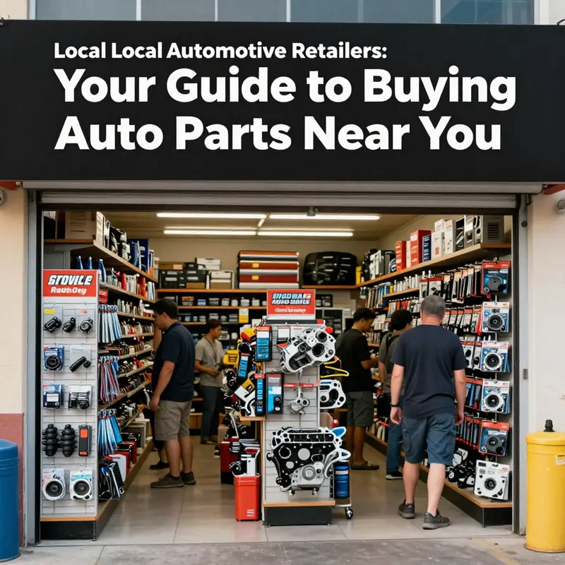A busy local auto parts store, a go-to place for quick parts access.