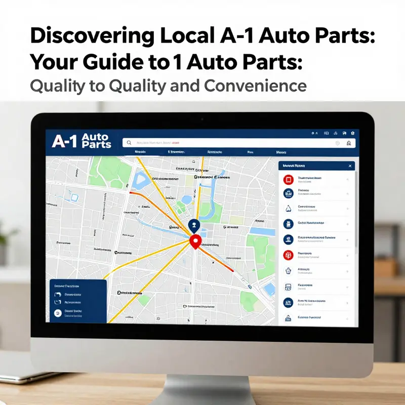 A vibrant local auto parts store showcasing A-1 products.
