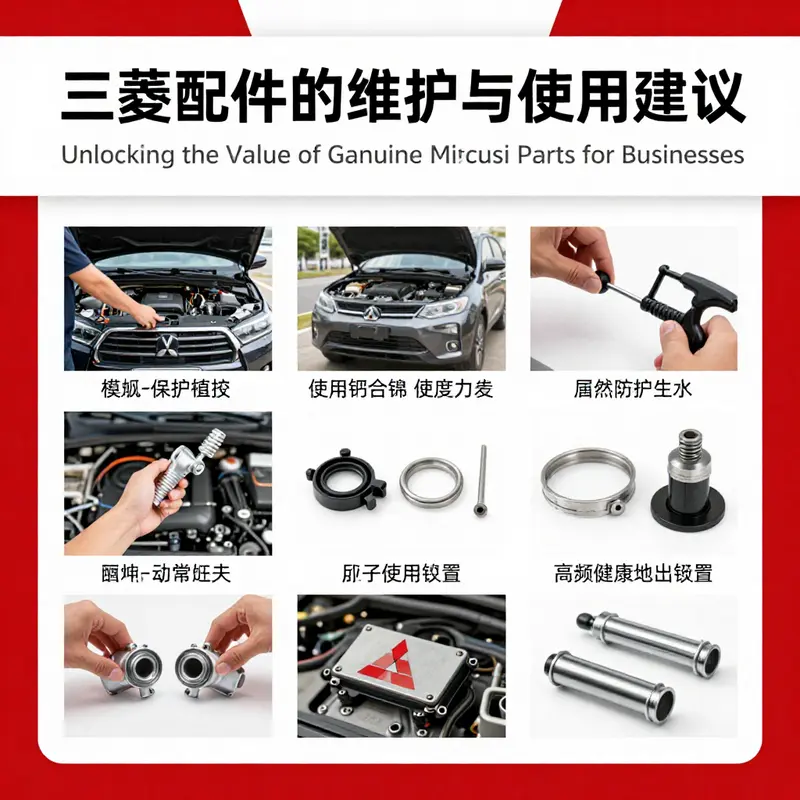 The significance of genuine Mitsubishi parts in ensuring vehicle reliability and safety.