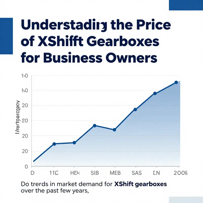 Comparative analysis chart showcasing the prices of XShift gearboxes alongside other automatic systems.