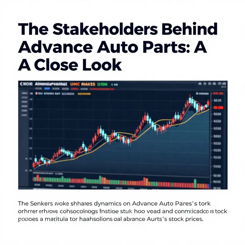 Visual representation of the shareholder distribution for Advance Auto Parts in 2026, showcasing major stakeholders.