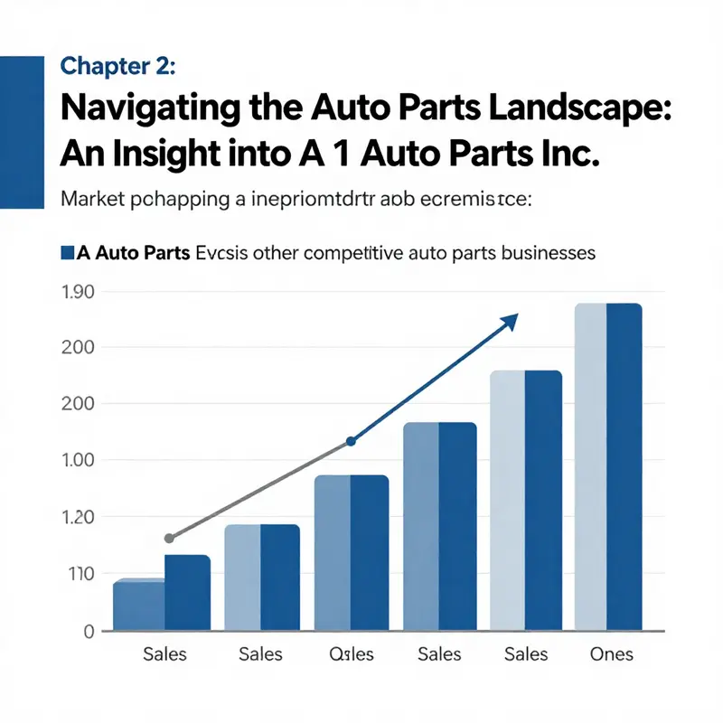 A visual comparison of A 1 Auto Parts Inc. and its industry counterparts, illustrating similarities and differences.