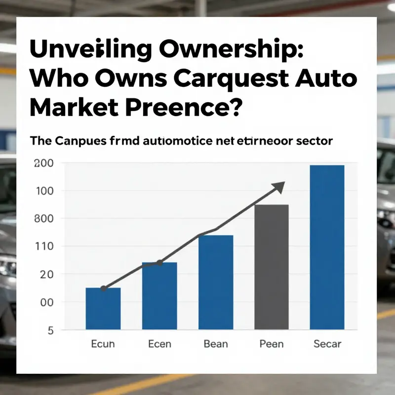 An informative infographic detailing Carquest’s ownership under Advance Auto Parts.