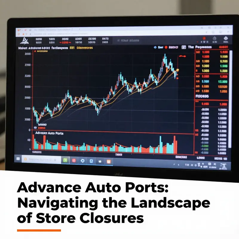 An Advance Auto Parts store with a closing banner, symbolizing recent changes in the retail landscape.