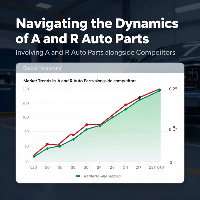 A comprehensive view of an auto parts warehouse showcasing A and R Auto Parts products.