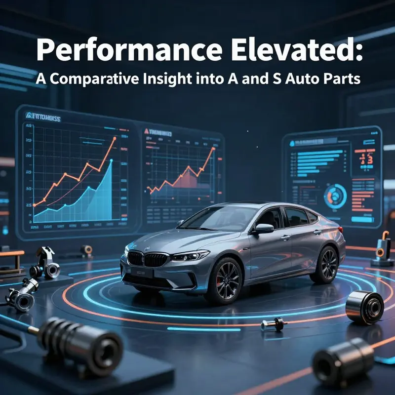 A detailed comparison of A and S auto parts illustrating their performance characteristics and design differences.