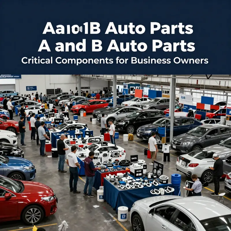 Visual representation of A and B class auto parts in a vehicle.