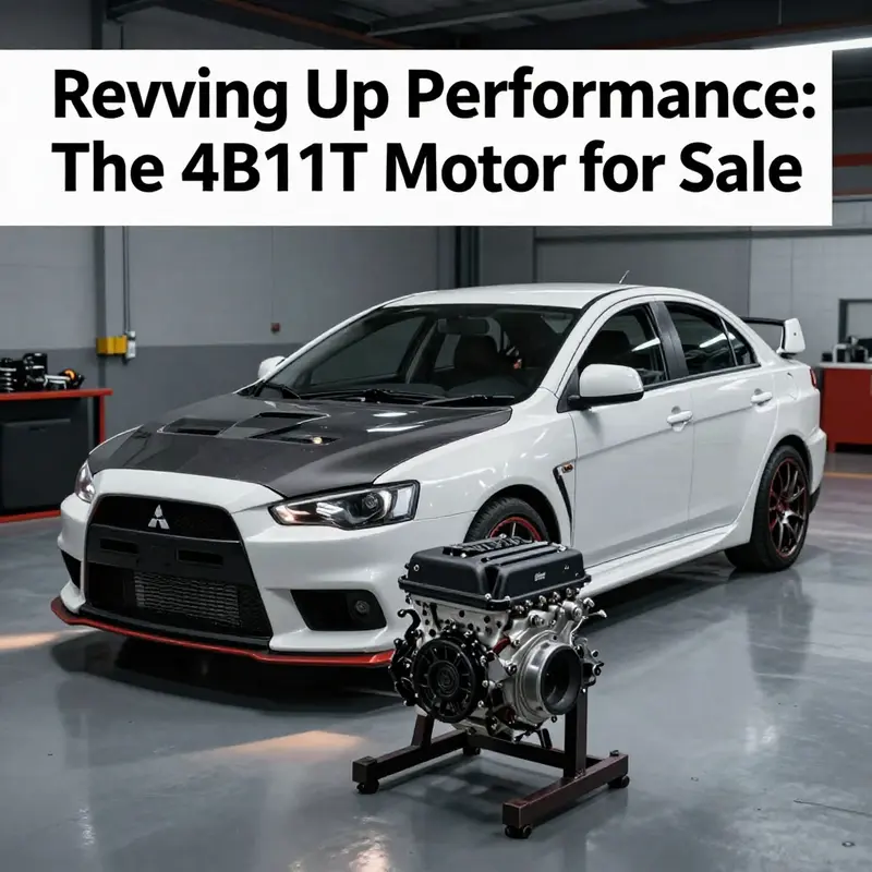 Current listings highlight the growing demand for 4B11T motors in the automotive market.
