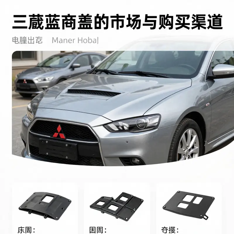 A detailed view of the Mitsubishi Lancer hood, emphasizing its functional design and aerodynamic features.