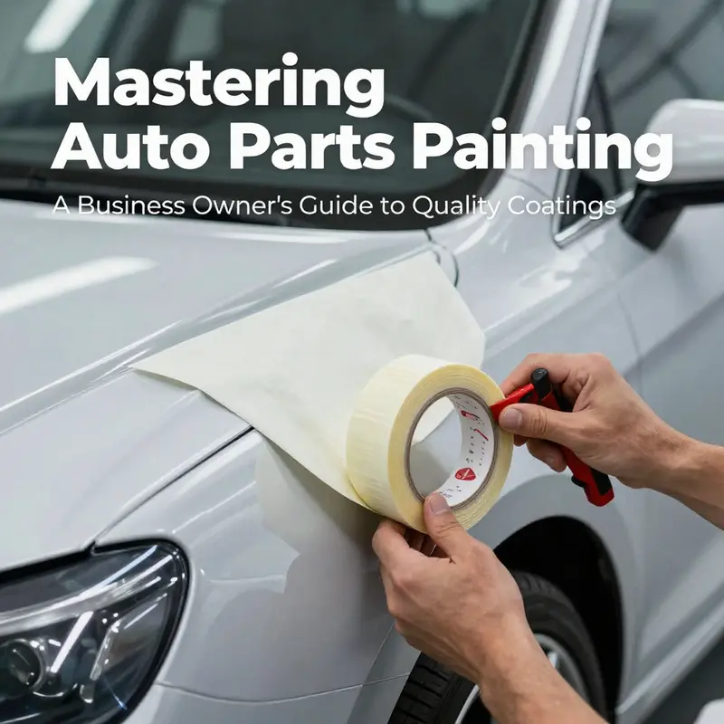 Proper surface cleaning and sanding are crucial for effective paint adhesion on auto parts.