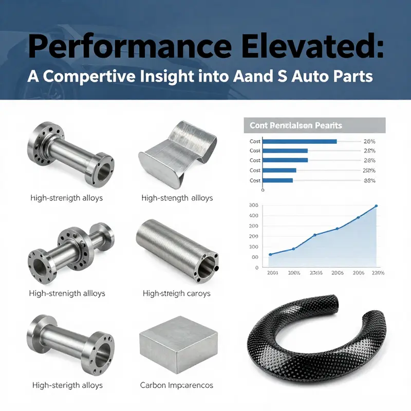 A detailed comparison of A and S auto parts illustrating their performance characteristics and design differences.