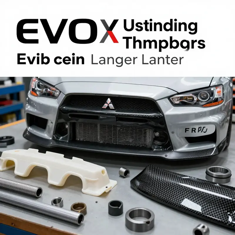 An array of bumper materials highlighting their distinct features and properties.