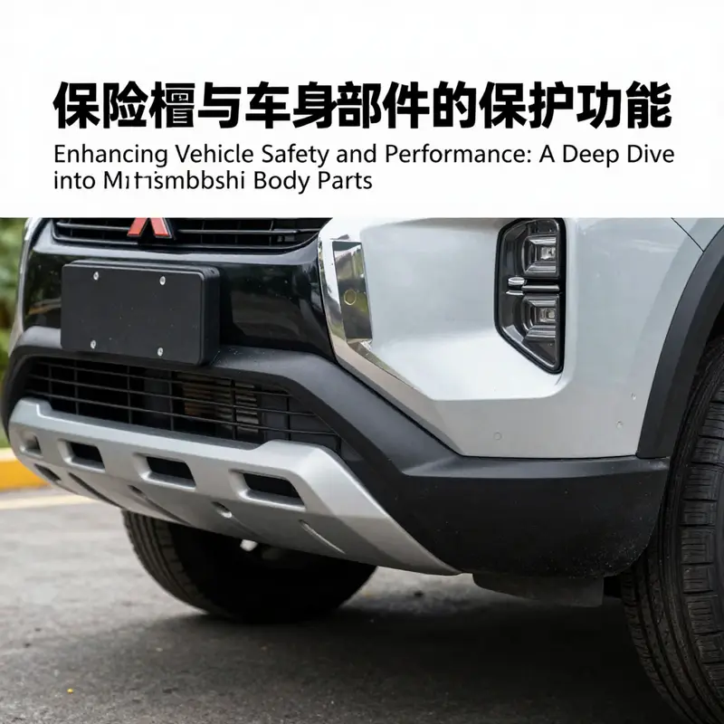 An up-close look at the protective qualities of Mitsubishi bumpers.