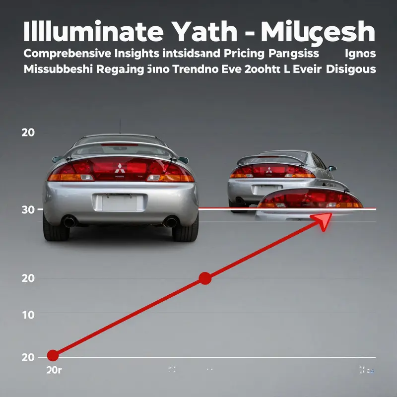 A diverse selection of replacement tail lights for the Mitsubishi Eclipse 2003.