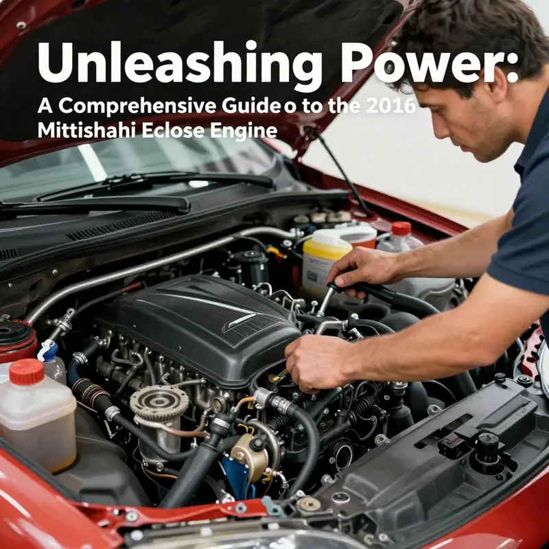 The heart of the 2006 Mitsubishi Eclipse: a 2.4-liter inline-4 engine designed for performance and efficiency.