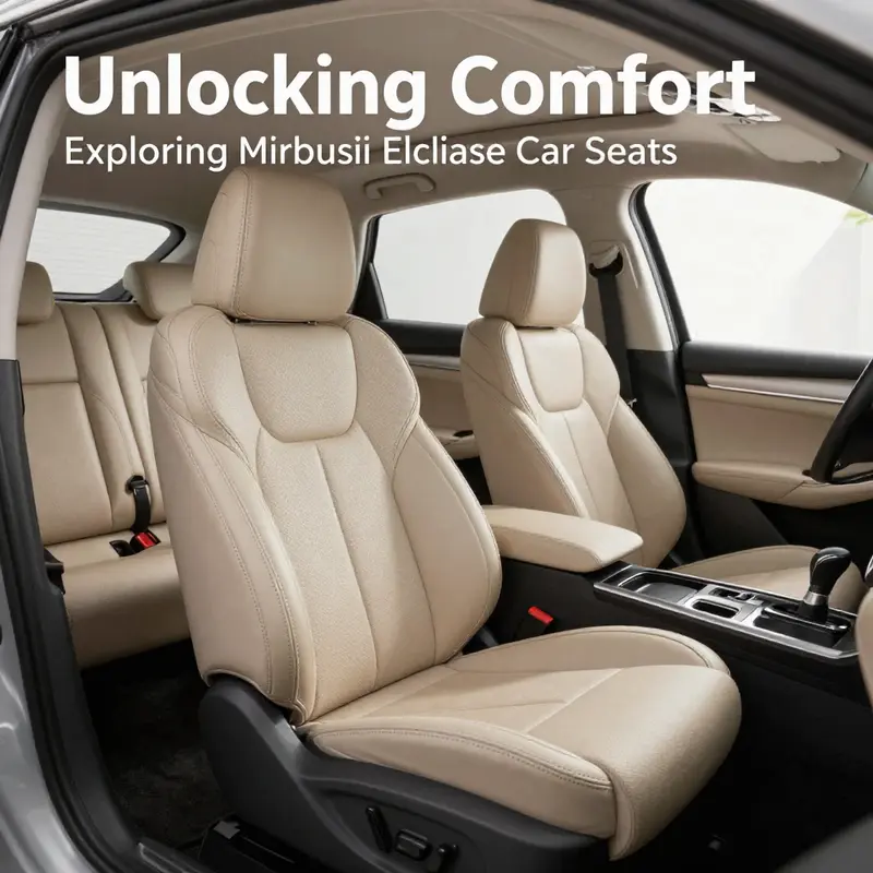 A diverse selection of replacement car seats tailored for the Mitsubishi Eclipse.