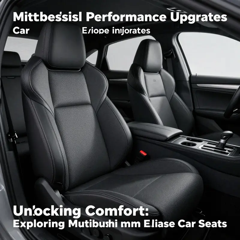 A diverse selection of replacement car seats tailored for the Mitsubishi Eclipse.