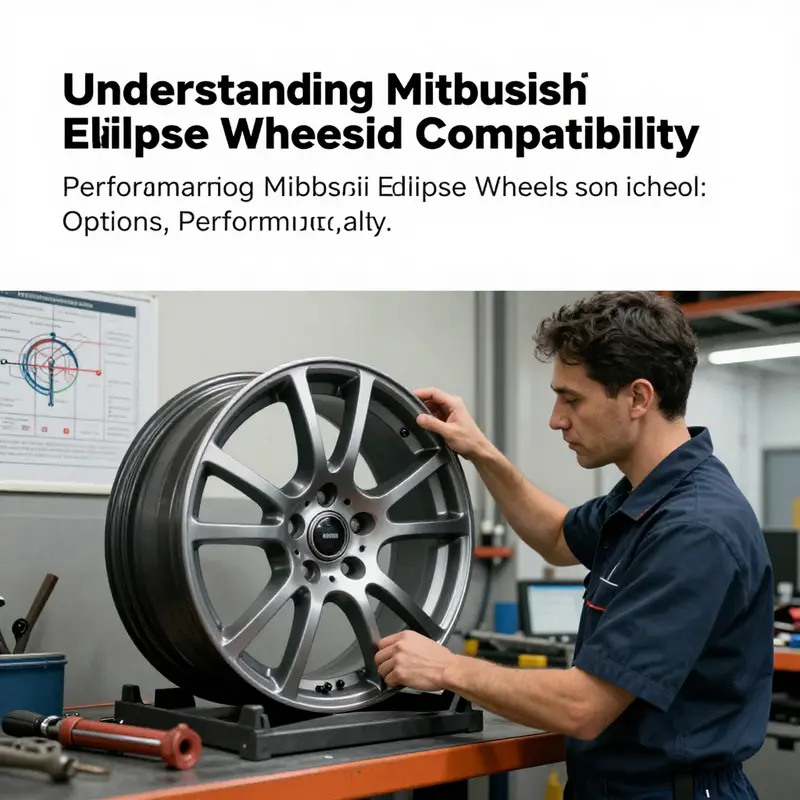 A variety of Mitsubishi Eclipse wheels showcasing different types and options available for customization.