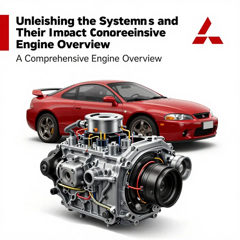 A detailed look at the engine configurations of the Mitsubishi Eclipse, highlighting the 2.4L and 3.8L engines.