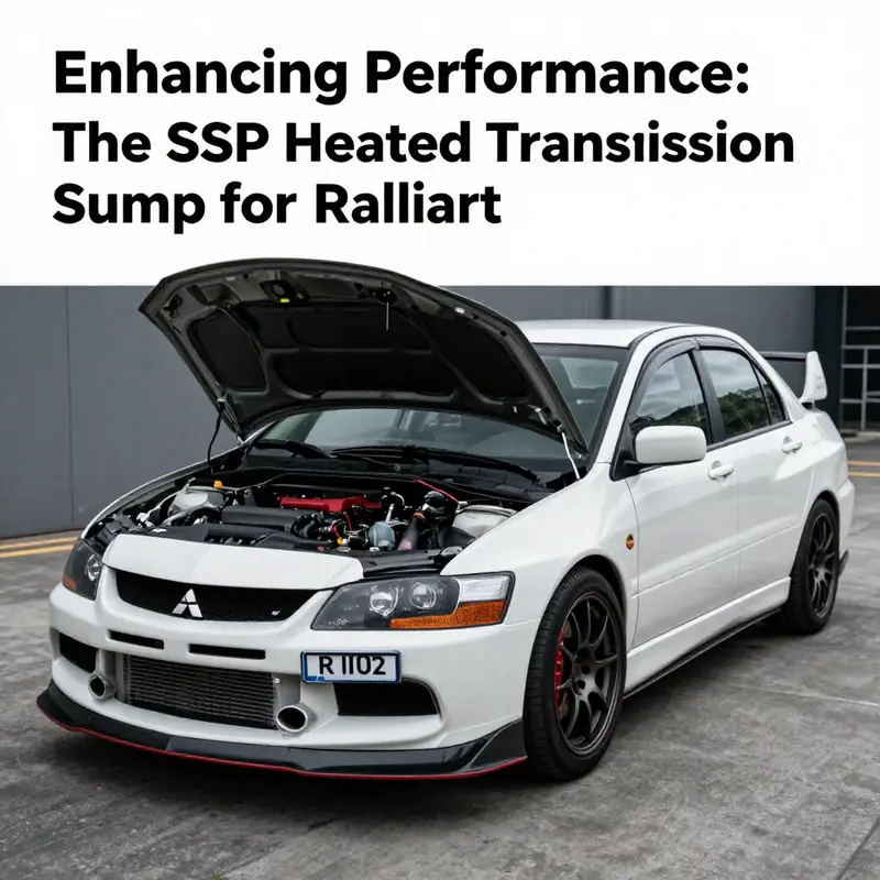 A dynamic image of the Mitsubishi Evo X Ralliart, illustrating its sporty design and engineering excellence.