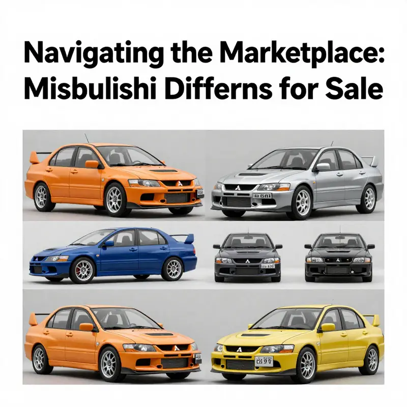 Various Mitsubishi Evolution motors can be found on online marketplaces, showcasing availability for business buyers.