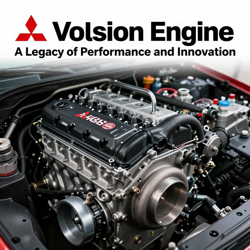 The Mitsubishi 4G63 engine laid the groundwork for the Evolution series’ performance identity.