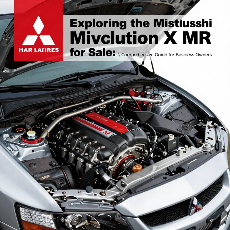 Current listings of the Mitsubishi Evolution X MR highlighting its distinctive design.