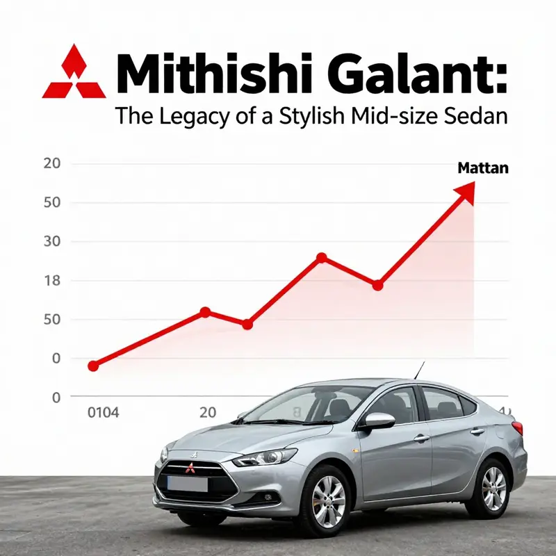The Mitsubishi Galant: A timeless journey from its inception in 1969 to its last production year in 2012.