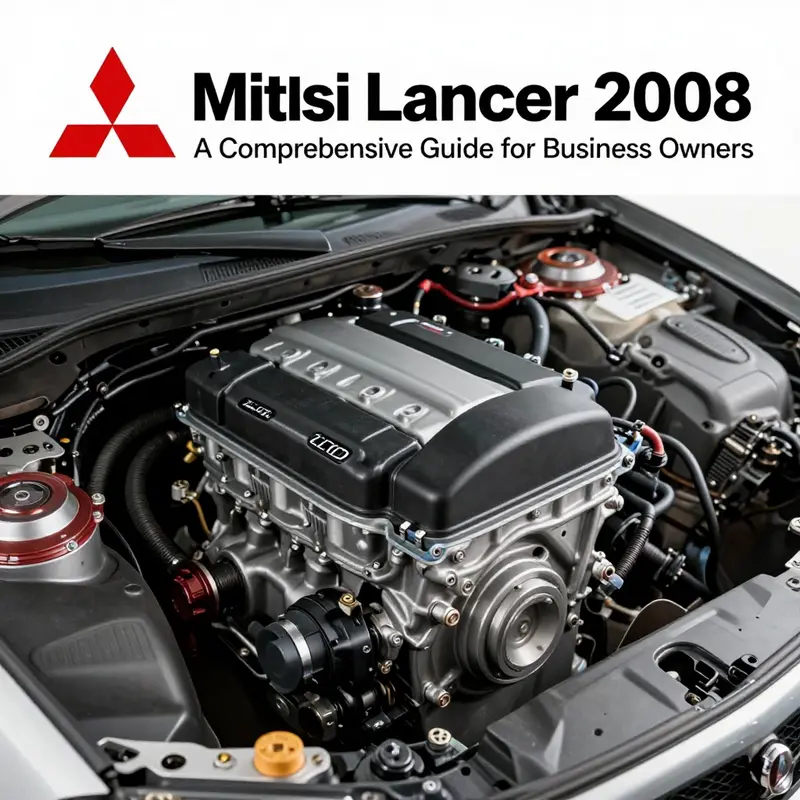 The Mitsubishi Lancer 2008 showcases its striking design and compact form ideal for city driving.