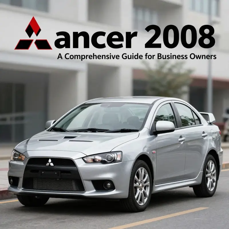 The Mitsubishi Lancer 2008 showcases its striking design and compact form ideal for city driving.