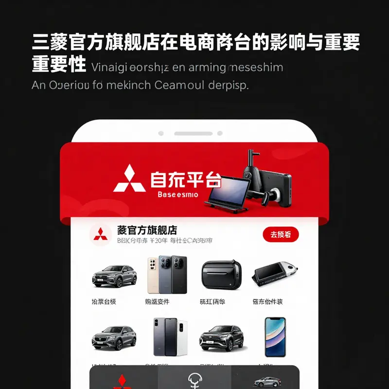 Mitsubishi Electric’s diverse range of electronic products in a retail setting.