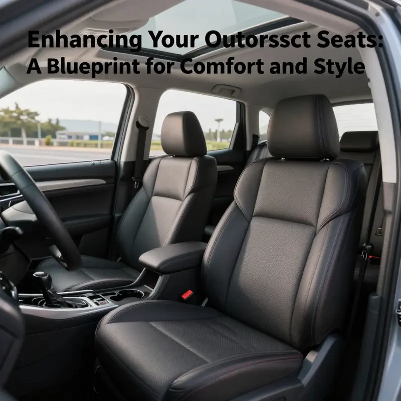 Elegant interior of a Mitsubishi Outlander with a focus on comfort-driven seats.