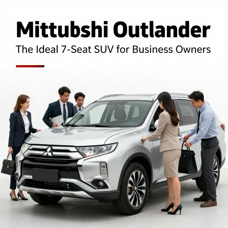 The Mitsubishi Outlander exemplifies an efficient space utilization design perfect for busy professionals and families.