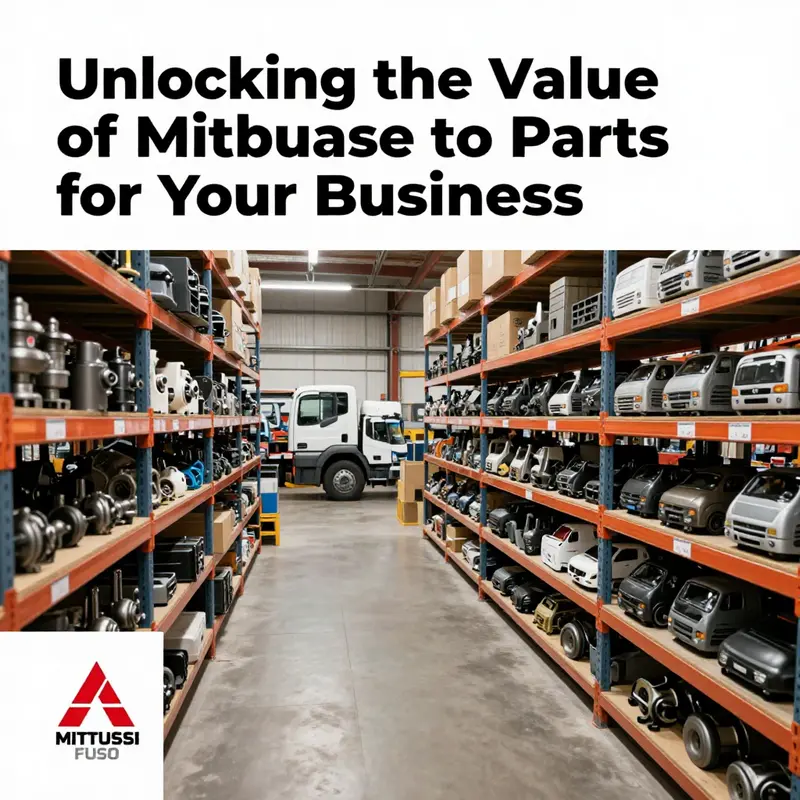 Diverse range of Mitsubishi Fuso truck parts highlighting their importance in maintaining vehicle efficiency.